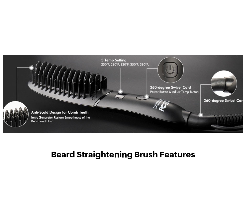 Beard Straightening Brush Features