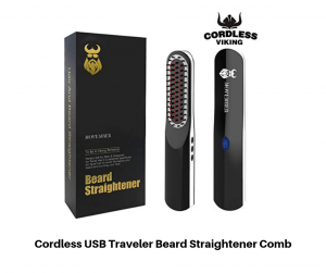 Cordless USB Traveler Best Beard Straightener