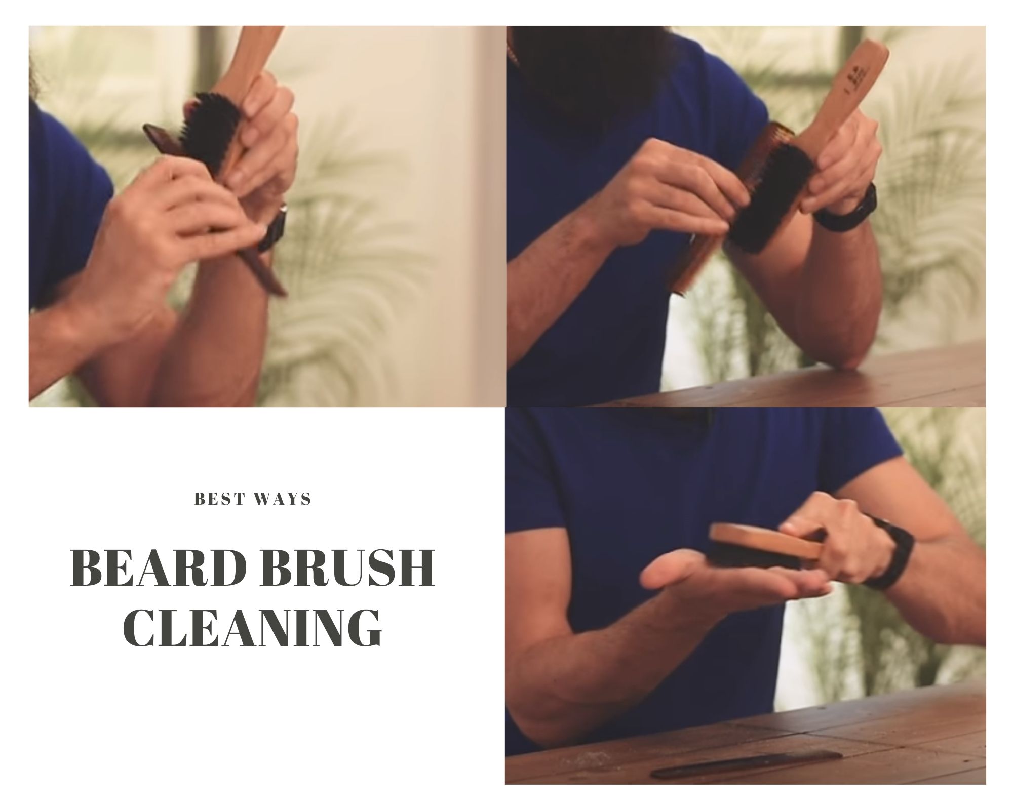 Beard BRUSH CLEANING
